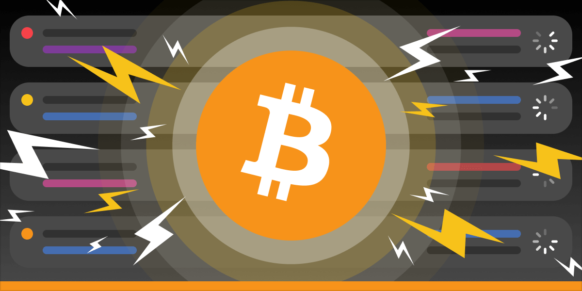 Sobrecarga na rede do bitcoin