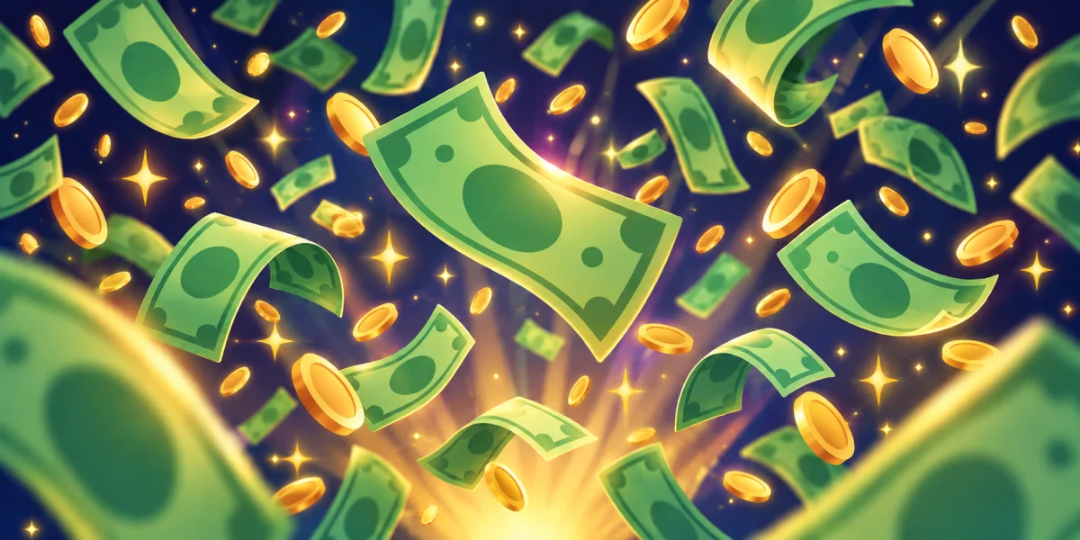 Want free money? Give yours away