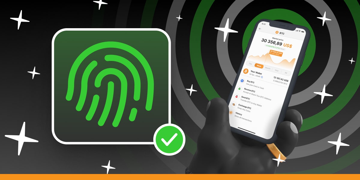 Sparen Sie Zeit! Bestätigen Sie Transaktionen mit biometrischen Merkmalen