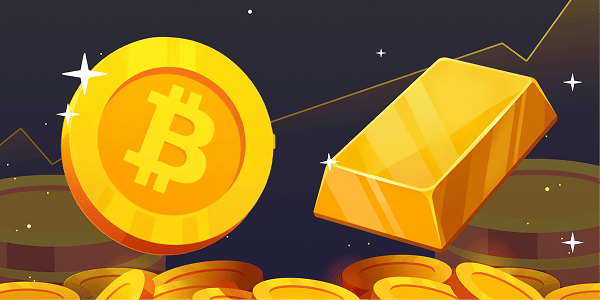 O Bitcoin está substituindo o ouro?