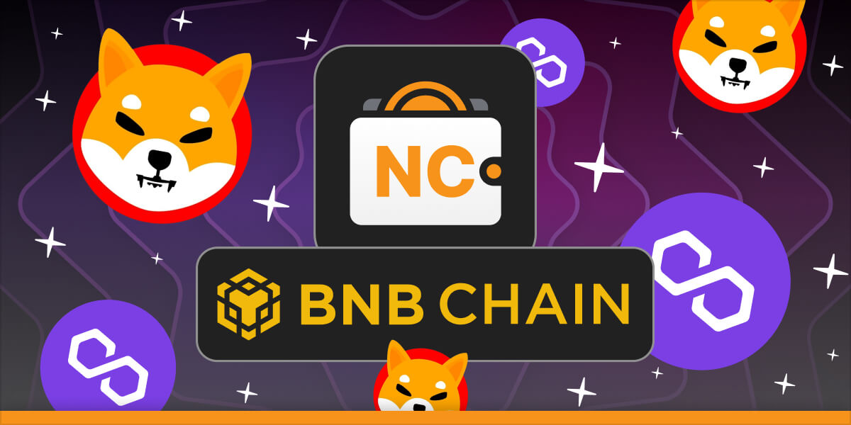 Accede a MATIC y SHIB en Binance Smart Chain