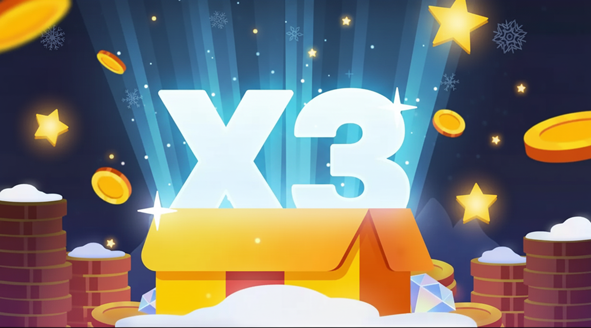 Holiday x3 Boost ist da!