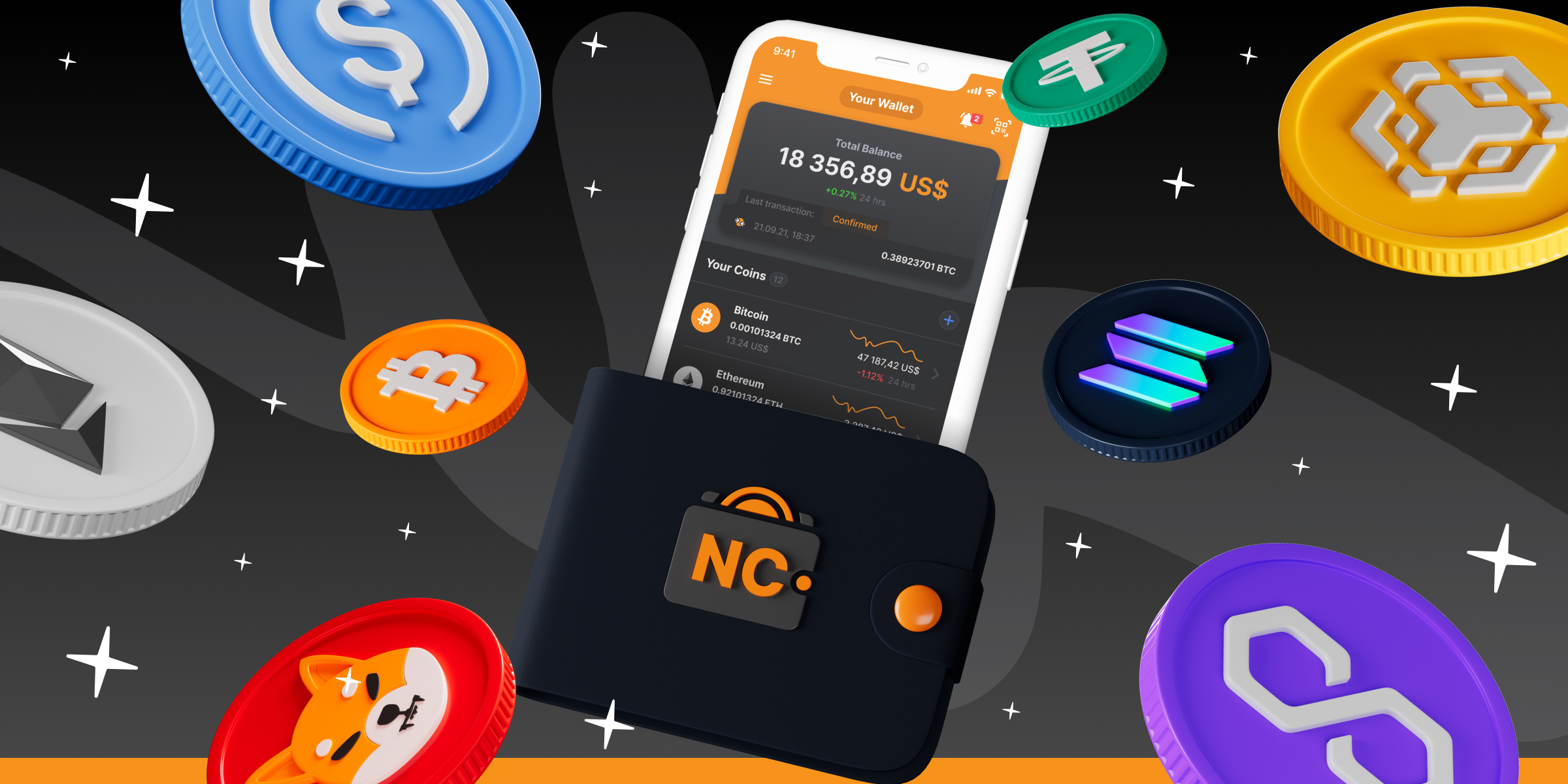 NC Wallet | The world's first commission-free crypto wallet